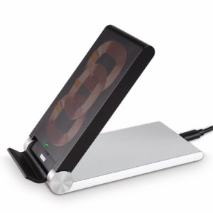 3 Coils Foldable Qi Wireless Charger Stand Dock AZCS-001
