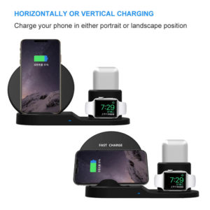 3 In 1 Fast Charging Qi Wireless Charger